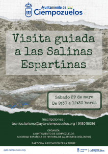 Visita guiada a las Salinas Espartinas Ciempozuelos