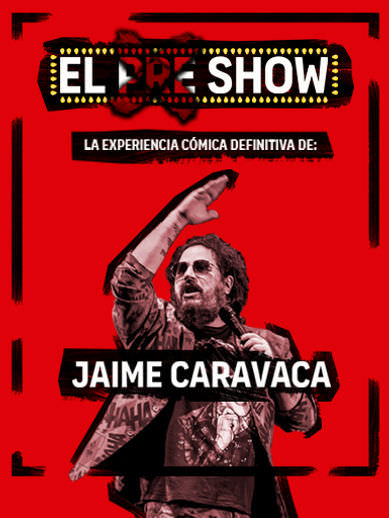 cartel espectaculo El Show de Jaime Caravaca
