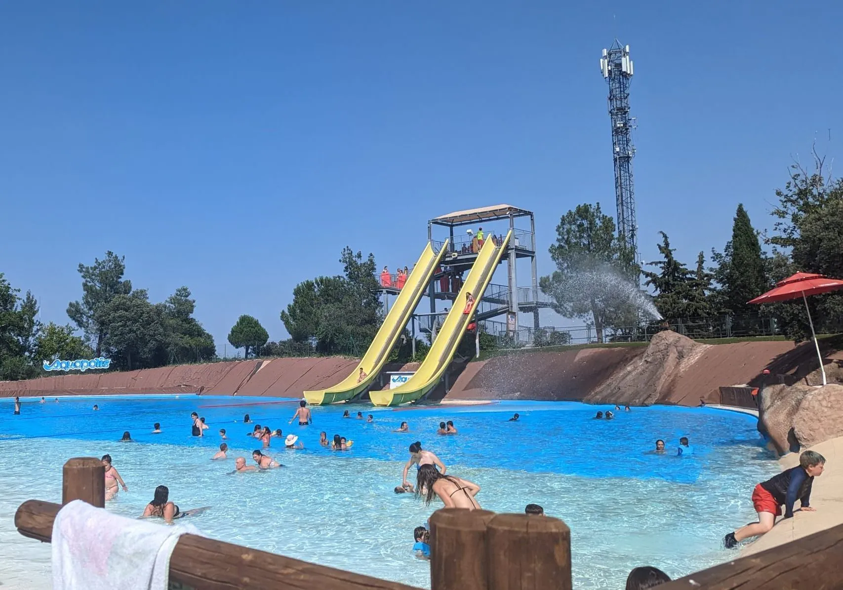 atracción splash