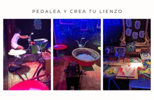 Bike Spin Art Madrid: pedalea y pinta en Madrid