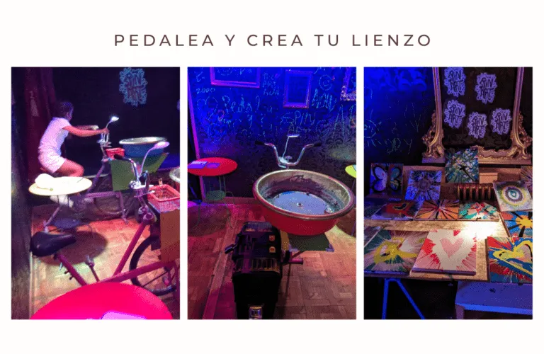 Bike Spin Art Madrid: pedalea y pinta en Madrid