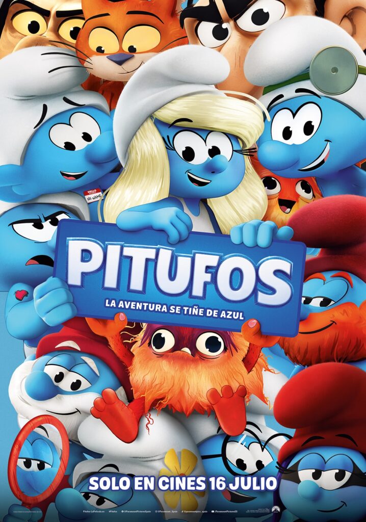 ¡La aventura se tiñe de azul! ¡Los Pitufos llegan a la gran pantalla!
